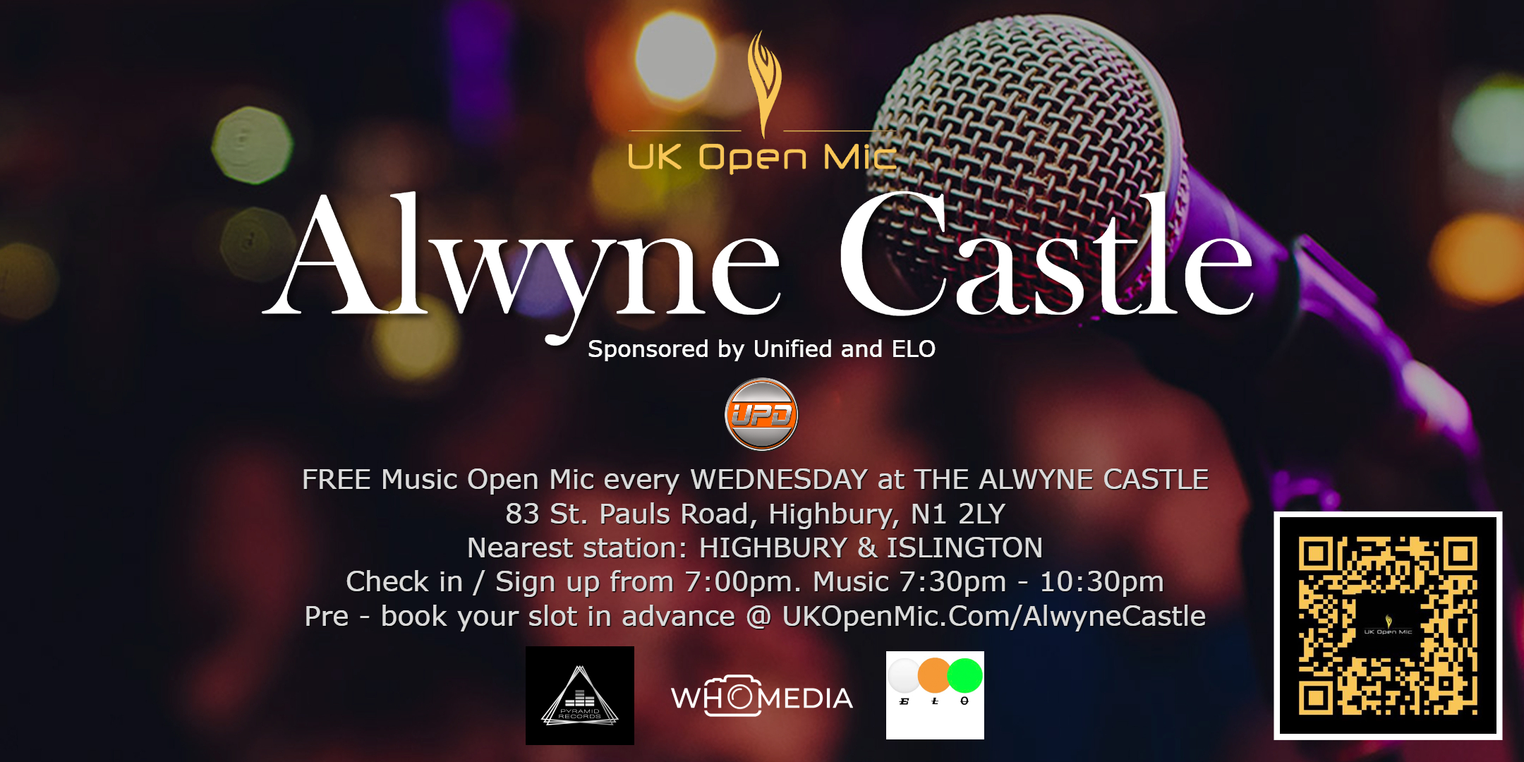 Alwyne Castle - UK Open Mic